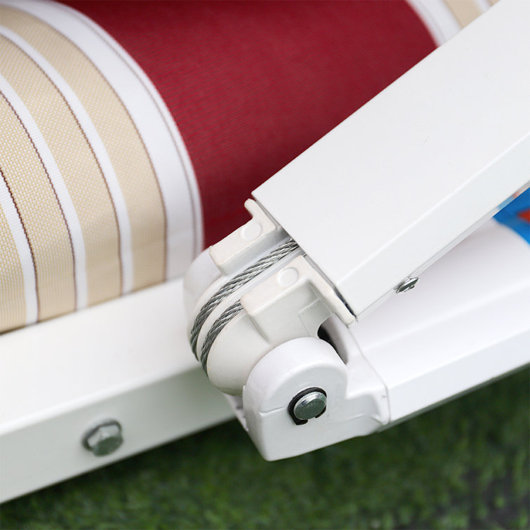 Sol 27 Outdoor Bolton 3.5m W x 3m D Retractable Patio Awning & Reviews